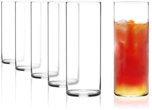 Stölzle Lausitz Bicchieri da long drink Kyoto Bar – 460 ml/set di 6 bicchieri da cocktail/bicchieri da long drink di alta qualità