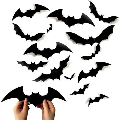 BF009#60 - Decorazione per Halloween, decorazione gotica, per esterni, pareti, giardino, finestre, compleanni, accessori per feste di Halloween