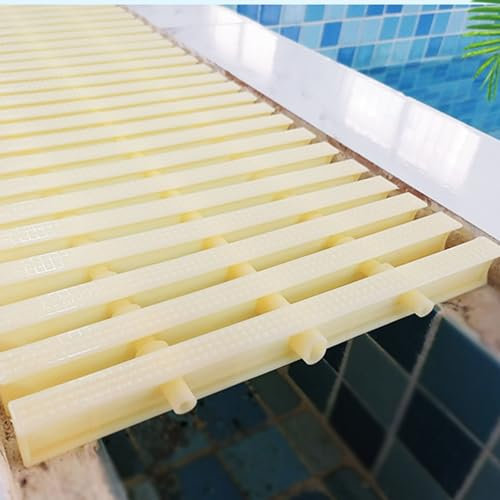 Rejilla De Desbordamiento De Drenaje De Piscina, Cubierta De Drenaje De Piso De Rejilla De Desbordamiento De Drenaje De Piscina Empalmable, Cubierta De Rejilla De Drenaje De Salida For Piscinas Sobre
