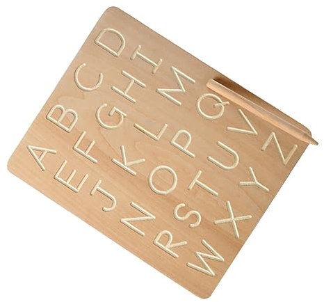 MUSISALY Lavagna Didattica Per Lettere E Ortografia Giocattolo Educativo Per Bambini Piccoli E Prescuola Alfabeto Imparare Giocando