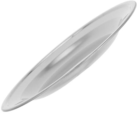 VOSAREA Support De Sachets De Thé en Acier Inoxydable 410, Soucoupe Ronde 12,5 Cm, Plat Décoratif Et Porte-sachets Polyvalent pour Maison, Restaurant Et Salon De Thé