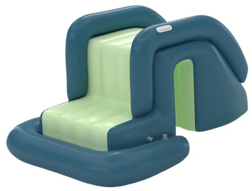 Inflatable Pool Slide PVC Swimming Pool Slide Wide Steps Summer Fun for Kids Inflatable Water for Outdoors Indoors Backyard, Beach Toys