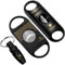 Stakee Juego De Cortador De Puros, Tijeras De Acero Inoxidable De Doble Hoja, Accesorios para Puros, Tijeras para Puros, Herramienta Portátil para Cortar Puros De Viaje.