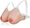 Vollence D Cup Faux Seins Poitrine en Silicone avec Sangles Réglables pour Prothèses de Mastectomie Soutien-Gorge Pads