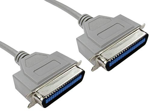 RS PRO Centronics - Cable paralelo (3 m), color gris