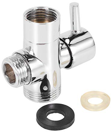 SOLID Umsteller 3-Wege-Umschaltventil Alle 1/2 IPS Duschsystem Ersatzteil,Kupfer Verchromen