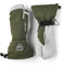 Hestra Army Leather Heli Classic 3-Finger-Skihandschuh zum Skifahren, Snowboarden und Bergsteigen, Olivgrün, Größe 11