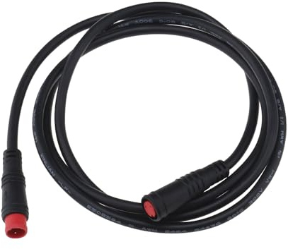 VGOL E-Bike Verlängerungskabel 2Pin Buchse zu 2Pin Stecker Wasserdichter Stecker Für Elektrische Fahrrad Motor/Licht Ebike Verlängerungskabel 1M