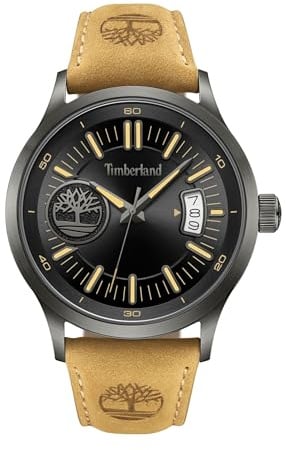 Timberland - Armbanduhr Date Trumbul - Quartz Uhrwerk - Gehäusebreite: 45 mm - Edelstahl - 5 ATM