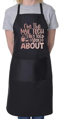 Print4U Apron I'm Nail Tech Told You About Nail Salon Technician Beauty Gift