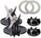 Szwaldaper 2Pack SPB456-2B Blender Blade with SPB7-20TX Coupling Compatible with, for Cuisinart, Parts BFP-703 FPB-5PC SPB-3 SPB-7 Blender Clutch Food Processor Blade