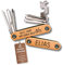 Happy Box® 9in1 Personalisiertes Fahrrad-Multitool aus Buchenholz – Graviertes Werkzeug für Papa zum Vatertag – Multifunktionswerkzeug mit Namen, Fahrrad Zubehör – Geschenk Radfahrer (Gute Fahrt)