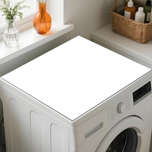Waschmaschinenauflage 60x60CM,Abdeckung für Waschmaschine | Waschmaschinen Staubschutz,Kühlschrank Waschmaschinenabdeckung,Multifunktional Kühlschrank-Bodenschutz Pads