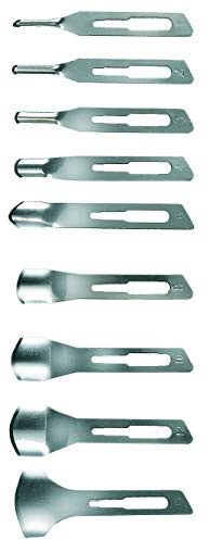 Lama Sgorbia N° 3 Acciaio Kiepe Professional Manicure Pedicure -20Pz.-