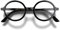LONDON MOLE EYEWEAR | Artist Reading Glasses | Cool Readers | Mens Womens Unisex |Gloss Black | + 3.0