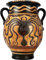 Mykenische Oktopus-Vase, Minoischer Marine-Stil, antike griechenische Keramik