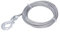 Cavo in Acciaio Inossidabile per Verricello, 4mm X 12m Cavo per Verricello Sicuro Tagliabile Galvanizzato Heavy Duty 2000lbs per Energia Elettrica Domestica