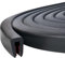 Storystore Profilé de protection des bords en EPDM - Joint en caoutchouc - Protection des bords - En forme de U - Pour tôle, portes de voiture, trappes, coins de table, 1,5 mm x 3 m de long
