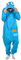 SIYUE Cookie Monster Onesie Jumpsuit Relaxo Kostüm Pyjama Sesamstraße Tier Erwachsene Schlafanzug Weihnachten Karneval Halloween PJ-LanZMJ L