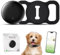 Quixion Dog Tracker, Dog Tracker with No Monthly Fees for Location Tracking, Pet Trackers with Dogs Collar Trackers Holder,Work with Find My(IOS Only),Not GPS Tracker, for All Dogs and All Collars