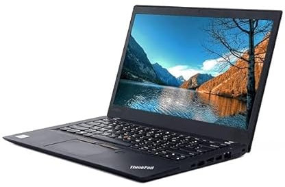 Lenovo THINKPAD T470 Portátil 14” i5 8GB RAM 256GB SSD Reacondicionado con Windows 11 Pro y Teclado QWERTY Español | Rendimiento y Movilidad Profesional
