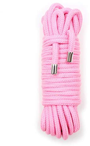 Bwer Corda Bondage di Alta qualità per Rilegatura legante Restraint to Slave Role Play, Accessorio Erotico per ritoccare Tie Up Fun-A-Pink-10