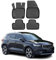OMAC Gummimatten Fußmatten kompatibel mit Volvo XC40 2017-2024 TPE Automatten Schwarz 4X