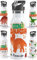 OWLBOOK® Edelstahl Trinkflasche Kinder personalisiert | Wasserflasche mit Strohhalm | 600 ml | Sportdeckel | Spülmaschinenfest | Schule Schulanfang Jungen Geschenke Einschulung Junge | Triceratops