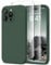 SuydanBox Magnetic for iPhone 14 Pro Case, Compatible with MagSafe, [Full Camera Protection][Screen Protector] Silicone Shockproof Protective Phone Case for iPhone 14 Pro 6.1, Alpine Green