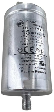 Caple Condensateur pour sèche-linge 15 uf authentique pour Baumatic 41043444