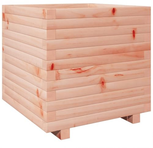 vidaXL Fioriera da Giardino 50x50x49,5 cm in Legno Massello di Douglas, fioriera, fioriera da Esterno, fioriera a trogolo, fioriera in Legno