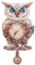 Blumuze 3D Wooden Puzzles Owl Clock, 3D Wooden Jigsaw Puzzles for Adults Kids, DIY 3D Puzzle Wall Clock Birthday Gifts for Women Men, Best Friends, Present for Lover on Christmas