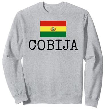 Cobija Country Bolivia Viaje Familiar Boliviano Hombres Mujeres Sudadera