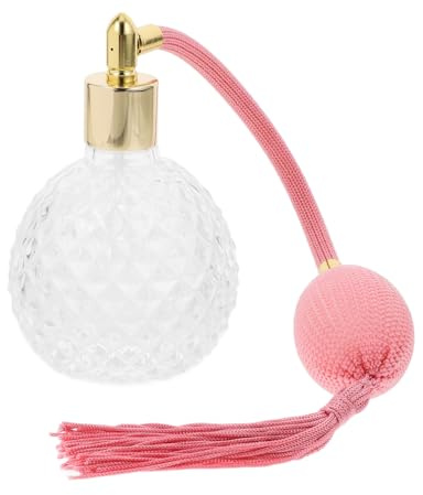 Baluue - Botella vacía de perfume vintage, vidrio recargable, práctica y botella de perfume para uso diario y viajes