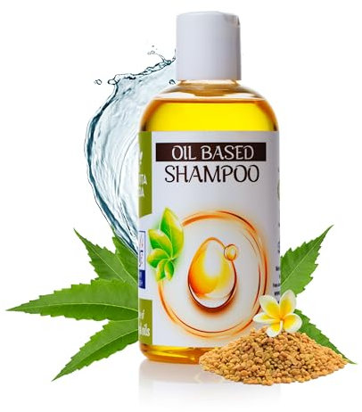 Revita Veda Shampoo auf natürlicher und organischer ölbasis zur förderung des Haarwachstums, für eine gesunde Kopfhaut und schönes Haar.