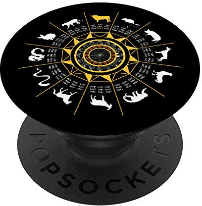 Année du Bœuf - NOUVELLE ANNÉE chinoise 2021 PopSockets Support et Grip pour Smartphones et Tablettes