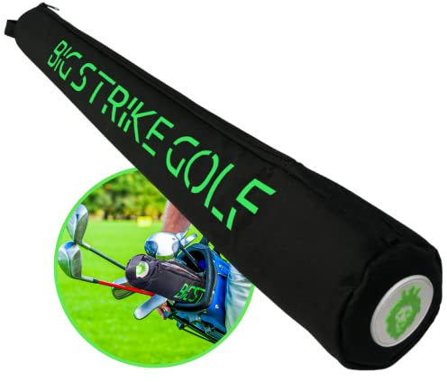 Big Strike Golf - Beer Sleeve for Golf Bag, Fully Insulated Beer Sleeve Cooler. Fits 7 Cans Discreetly in Your Golf Bag. Keeps Beverages Ice Cold While Playing Golf. Great Gift.