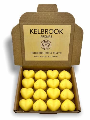 Wax Melts - Frankincense and Myrrh | 16 Pack | Strong Scented | Made in The UK | Plastic Free | Vegan