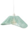 Atmosphera Hängeleuchte Myha D29 cm, Hellblau