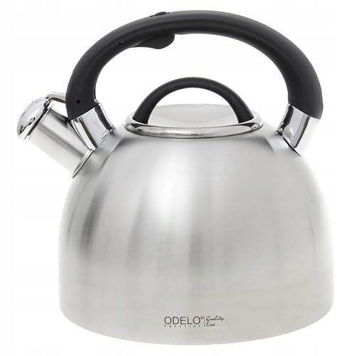 2,5 l Wasserkocher, Flötenkessel, Teekanne für Induktion, Gas und Elektroherd