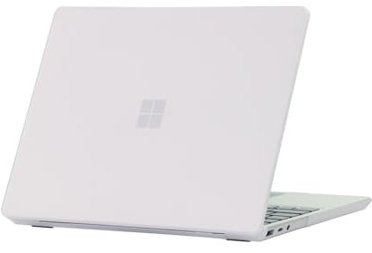 DayQiQiPu Case for Microsoft Surface Laptop Go 3 / Go 2 / Go 1( Model 2013/1943, 2023/2022/2020 Release) 12.4 Inch Protective Hard Shell Case,Matte Clear