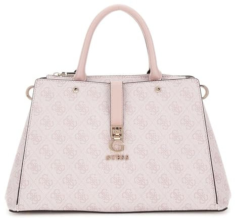 GUESS Zamira Luxury Satchel Orchid Logo
