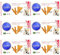 Gavottes Wafer Curls and Fan Wafer 100g x 6