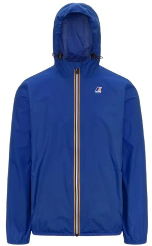 K-Way Giacca corta K-way modello LE VRAI 4.0 CLAUDE realizzata in nylon traspirante, dalla vestibilità regolare, colore Blue Depth