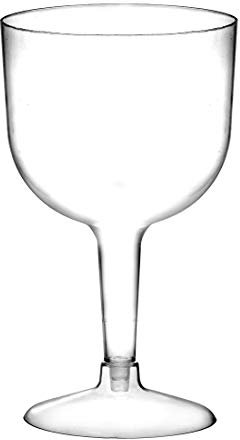 Large Plastic Gin Cocktail Glasses 26.2oz / 745ml - Set of 20 - Two Piece Disposable Glasses