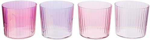 LSA Gems Trinkglas, Glas, Rosa, 8 cm, 4