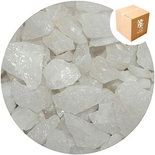 Specialist Aggregates 15kg Aspen - Crystal White - Decorative Gravel/Stones | Weddings | Events | Memorials | Photography | Home | Garden | Vases | 18 COLOURS | UK Manufacturer