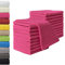 NatureMark Gästetücher – 20er Pack (30x50 cm), 100% Baumwolle, Oeko-TEX Zertifiziert, weich, saugfähig und pflegeleicht – Für Bad, Gäste & Spa – Pink