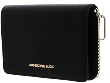 Mandarina Duck Damen Luna Geldbörse, schwarz, 19x10x2 (L x H x W)
