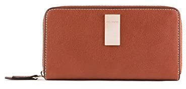 Piquadro Dafne - Damengeldbörse RFID 19 cm Natural tan